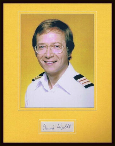 Bernie Kopell Signed Framed 11x14 Photo Display The Love Boat