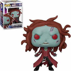 NEW SEALED Funko Pop Figure What If Marvel Zombies Scarlet Witch Disney+