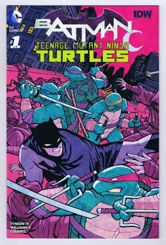 Batman Teenage Mutant Ninja Turtles #1 TMNT Midtown Cliff Chiang DC Comics IDW