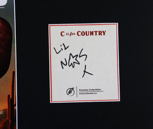 Lil Nas X Signed Framed 12x18 Dazed Cover Display PREMIERE