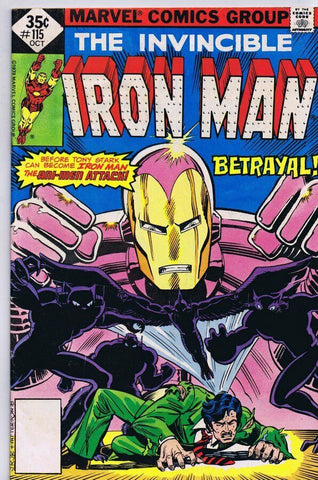 Iron Man #115 ORIGINAL Vintage 1978 Marvel Comics Avengers 