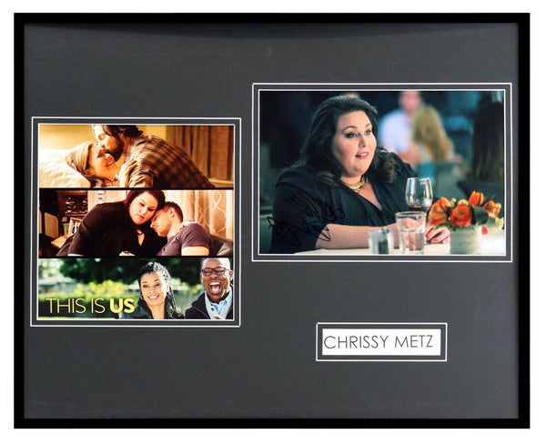 Chrissy Metz Signed Framed 16x20 Photo Set AW This is Us Kate Pearson