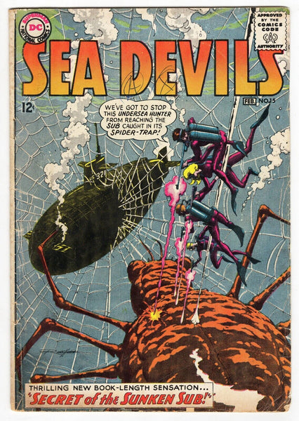 Sea Devils #25 VINTAGE 1965 DC Comics