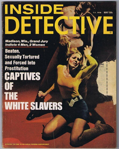 ORIGINAL Vintage May 1972 Inside Detective Magazine GGA