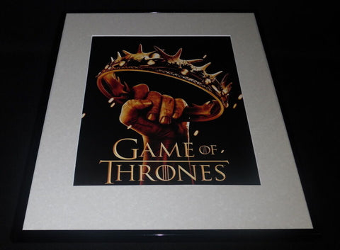 Game of Thrones Season 2 Framed 16x20 Poster Display 