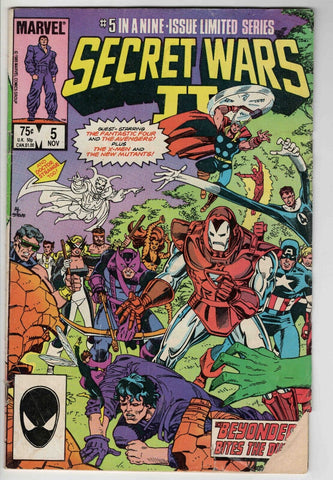 Secret Wars II #5 VINTAGE 1985 Marvel Comics Iron Man Hawkeye Thor