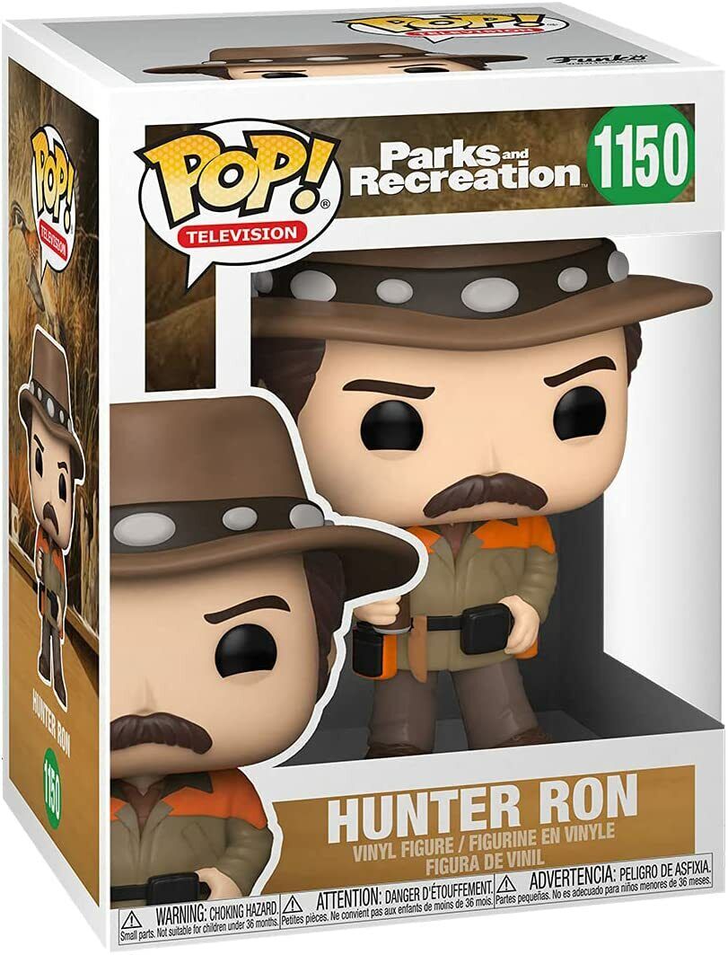 NEW SEALED 2021 Funko Pop Figure Parks and Recreation Hunter Ron Swanson 