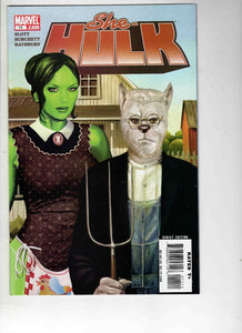 She Hulk #11 2006 Marvel Comics American Gothic Homage