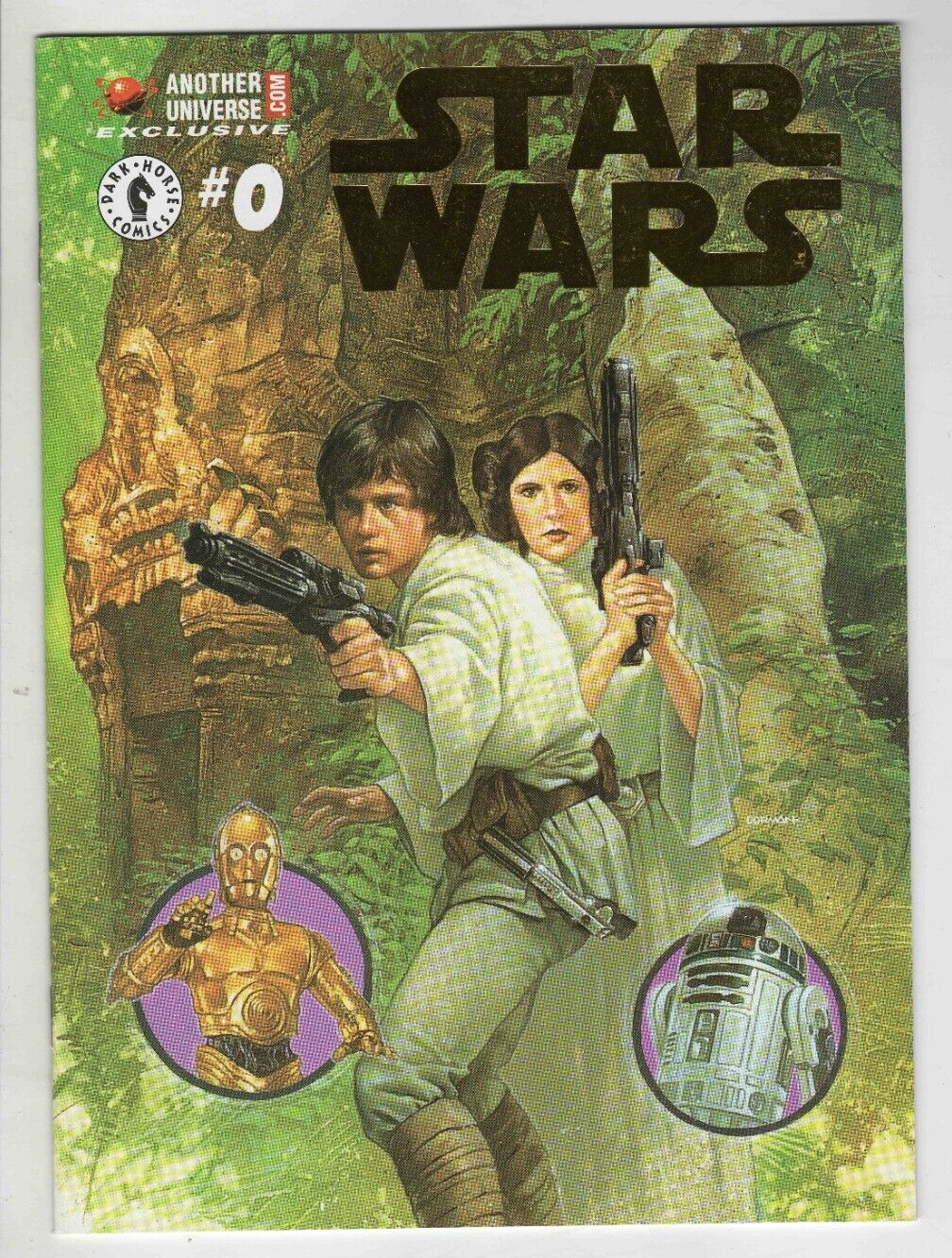 Star Wars #0 Another Universe Gold Foil Exclusive Comic Book 1999 Dark Horse