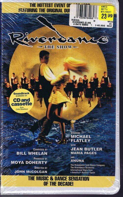 Riverdance The Show VINTAGE SEALED VHS Cassette Clamshell Michael Flatley