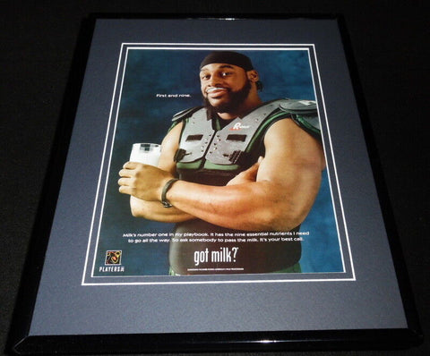 Donovan McNabb 2005 Got Milk Mustache 11x14 Framed ORIGINAL Advertisement 