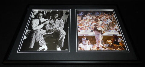 Roberto Clemente Framed 12x18 Photo Set Pirates w/ Bob Prince