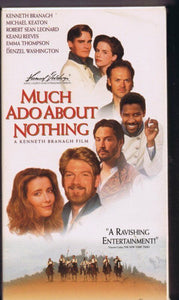 Much Ado About Nothing (1993) VINTAGE VHS Cassette 