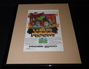 War Room Probe 2000 Colecovision 1983 Framed 11x14 ORIGINAL Advertisement 