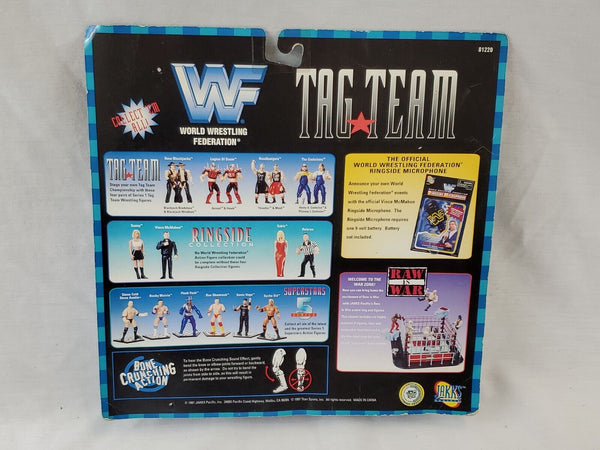 VINTAGE SEALED Jakks WWF Tag Team New Blackjacks Bradshaw Windham Figure Set