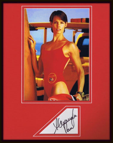 Alexandra Paul Signed Framed 11x14 Photo Display JSA Baywatch 