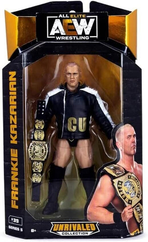 NEW SEALED AEW Unrivaled Frankie Kazarian Action Figure