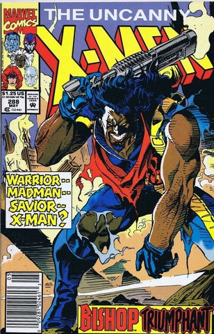 X Men #288 ORIGINAL Vintage 1992 Marvel Comics Bishop