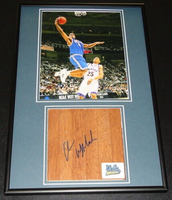 Arron Afflalo Signed Framed 12x18 Floorboard + Photo Display UCLA Orlando Magic