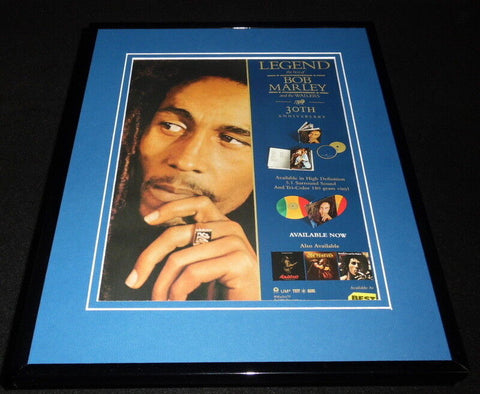 2014 Bob Marley 30th Anniversary 11x14 Framed ORIGINAL Advertisement