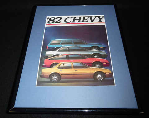 1982 Chevrolet Chevy 11x14 Framed ORIGINAL Vintage Advertisement