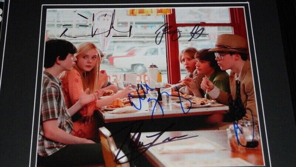 Super 8 Cast Signed Framed DVD & Photo Display AW Elle Fanning + 3