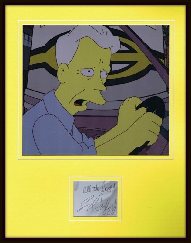 Ed Begley Jr Signed Framed 11x14 Photo Display The Simpsons