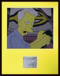 Ed Begley Jr Signed Framed 11x14 Photo Display The Simpsons