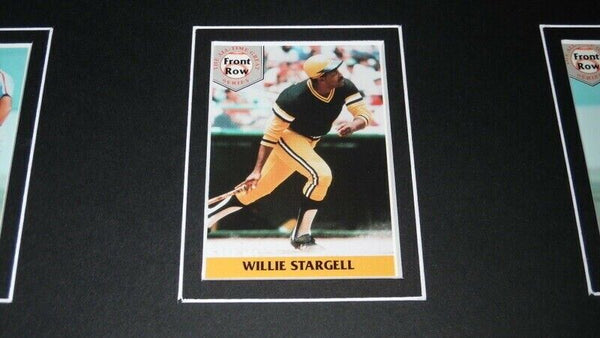 Willie Stargell Framed 16x20 Photo & Card Set Display Pittsburgh Pirates