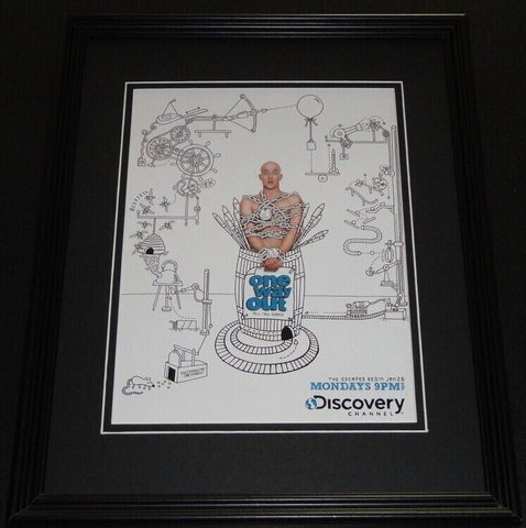 One Way Out 2009 Framed 11x14 ORIGINAL Vintage Advertisement Jonathan Goodwin