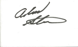 Andrew Stevens Signed 3x5 Index Card 