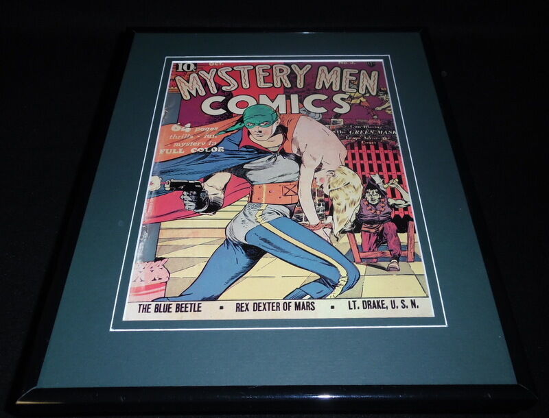 Mystery Men Comics #3 Eisner Framed Cover Photo Poster 11x14 Official RP 