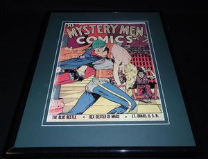 Mystery Men Comics #3 Eisner Framed Cover Photo Poster 11x14 Official RP 