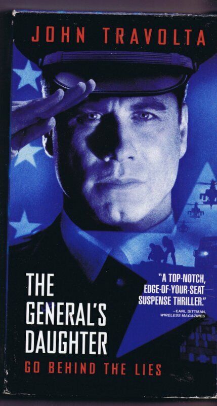 The General's Daughter (1999) VINTAGE VHS Cassette 