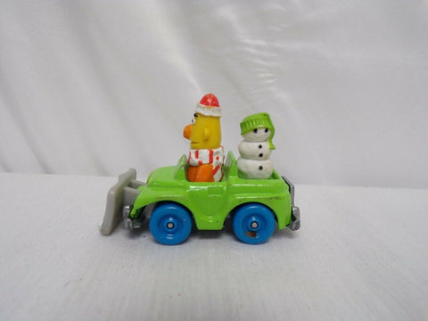 ORIGINAL Vintage 1987 Playskool Sesame Street Bert Metal Snow Plow Truck