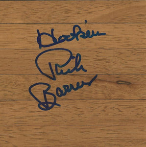 Coach Rick Barnes Signed 6x6 Floorboard Tennessee Texas Hook Em Inscription