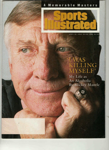 Apr 18 1994 Sports Illustrated Magazine Mickey Mantle Yankees