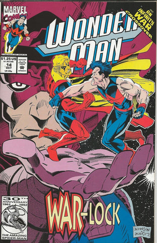 Wonder Man #14 ORIGINAL Vintage 1992 Marvel Comics 