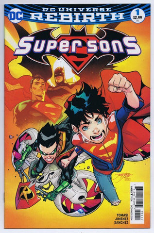 Supersons #1 Rebirth ORIGINAL Vintage 2016 DC Comics