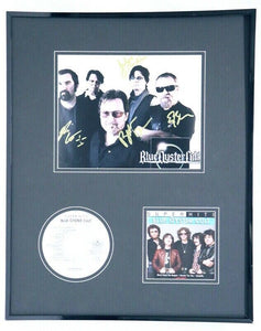 Blue Oyster Cult Group Signed Framed 16x20 Superhits CD & Photo Set