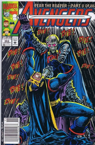 Avengers #353 ORIGINAL Vintage 1992 Marvel Comics