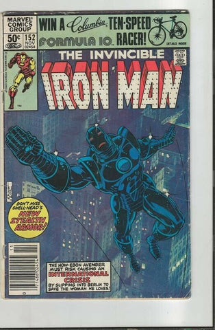 Iron Man #152 ORIGINAL Vintage 1981 Marvel Comics 