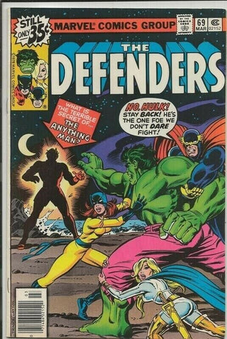 Defenders #69 ORIGINAL Vintage 1979 Marvel Comics 