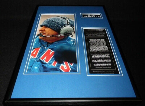 Bill Parcells 12x18 Framed Photo Display Patriots