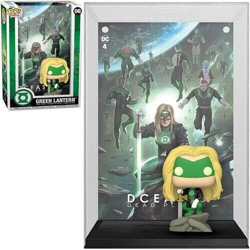 NEW SEALED 2022 Funko Green Lantern DCeased Pop! Comic Cover Figure with Case