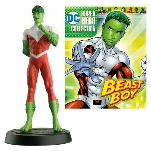 NEW SEALED 2021 Eaglemoss DC Beast Boy 3.5" Statue + Magazine Set