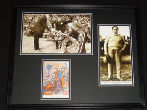 1915 Pitt Panthers Framed 16x20 Repro Program & Photo Display Pop Warner