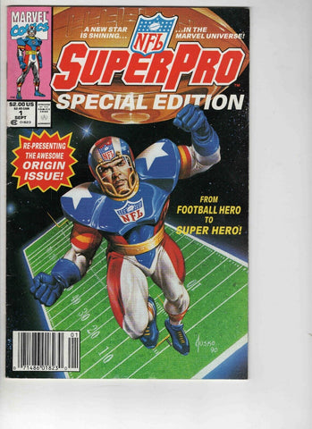 NFL Superpro Special Edition #1 1991 Marvel Comics