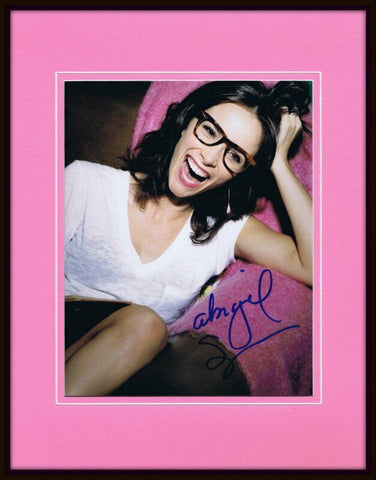 Abigail Spencer Signed Framed 11x14 Photo Display AW Mad Men Suits