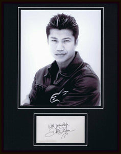 Dustin Nguyen Signed Framed 11x14 Photo Display 21 Jump Street